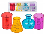 Plastikust joogiklaasid Keemia, 4 tk