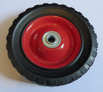 Metallist, kummist universaalne ratas 150mm