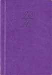 P&auml;ev A6, k&otilde;vak&ouml;ide, kunstnahast kaaned (LILLA), Day A6, Teacher's book, fake leather covers (purple)