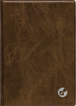 Boss N&auml;dal A5 vertikaal, plastkaaned (PRUUN), Boss Week A5 vertical, plastic covers (BROWN)