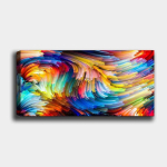 Reproduktsioon l&otilde;uendil Abstraktsioon, 50x120 cm