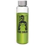 Star Wars The Mandalorian Yoda Laps silikoonist kaanega klaaspudel 585 ml