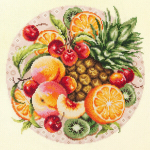 Tikkimiskomplekt Magic Needle "Exotic Fruits" 54-04