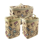 Kahepoolsed markerid-viltpliiatsid Deluxe Decoartlt nahast kotiga, 60 tk.