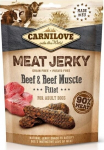 Carnilove Dog Jerky Beef & Beef Muscle maius koerale 100g