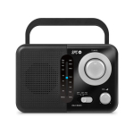 Kandelextorn - SPC - 4590N - Must - Analoogne - 0.8W RMS