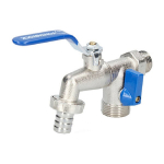 Fontastock Robinet Chrome 1/2 x 3/4 x 3/4 - 8430025004103