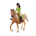 SCHLEICH HORSE CLUB Sarah ja Mystery