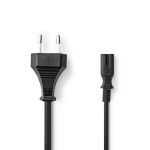 Voolukaabel Euro (IEC-320-C7), 2 m
