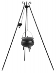 Panniga statiiv 9 L malmist African Pot CookKing, 180 cm + m&auml;his