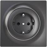 Fibaro FGWSONF-011-8 socket-outlet Type F Black