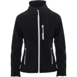 Naiste softshell jakk ANTARTIDA WOMAN, must