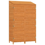 Aiakuur vidaXL, pruun, 102 x 52 x 174,5 cm, nulupuit