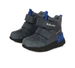 Nahast saapad poistele D.D.Step.F61-365M.Royal Blue.