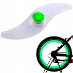Led-tuli jalgratttale, roheline, 1 tk