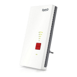 Fritz! Repeater 2400 1733 Mbps 5 GHz LAN &uuml;hisjuurdep&auml;&auml;supunkt