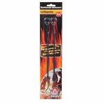 BBQ - metallvardad 24 cm (4 tk.)