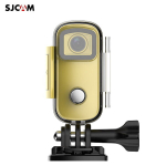 Seiklus- ja vabaajakaamera SJCam C100+ Mini 2K Action Thumb Veekindel 30 m kaamera Magnetkorpuse Wi-Fi reaalajas režiim Kollane