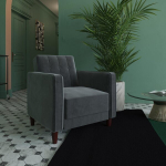 Tugitool Dorel Home Pin Tufted, hall