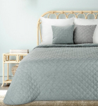 Tepitud voodikate linast imiteerivast kangast NJA-02 220x240cm