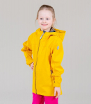 LENNE LASTE MERIINOVOODRIGA SOFTSHELL JOPE Vanilli 22232 A*109, kollane