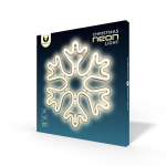 Neoon LED J&Otilde;ULULUMEHELVE valge Bat + USB FLNE20 "Forever" hele