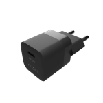 Fixed Mini USB-C reisilaadija FIXC25M-C-BK, AC 100-240V, 25W, 5/9/12V, 1xUSB-C, Power Delivery 3.0