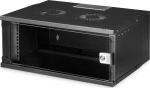 Digitus Seinale kinnitatav kapp 19 DN-49201, 240x540x400mm, 60kg, IP20, klaasuksed, paigalduskomplekt