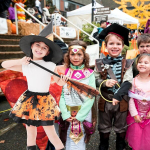 N&otilde;iakost&uuml;&uuml;m lastele Halloweeniks, 3-osaline komplekt, universaalne suurus