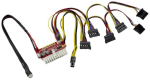 Inter-Tech toiteplokk Mini-ITX PSU 200W NAS DC/DC (ohne Netzteil, unterst&uuml;tzt Netzteile bis 200W, null Watt)