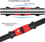3 hantliriba komplekt, 35 cm hantliriba + 40 cm &uuml;hendusvarras, sobib 3 cm l&auml;bim&otilde;&otilde;duga raskusplaatidele, raskused