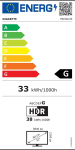 Monitor Gigabyte monitor MO32U24 OLED | 31.5" | QD-OLED | UHD | 240 Hz | 0.03 ms | 3840 x 2160 pixels