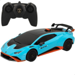 Raadio teel juhitav auto Rastar Lamborghini Huracan STO 1:24 2,4 GHz, 6+