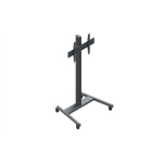 Edbak TRE100, k&auml;rud ja alused, 42-75", 70kg, VESA 200x100-600x400, must