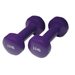 Neopreenist fitness hantlid Yate 2 tk. x 2,5 kg