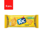 Soolased kreekerid TUC ORIGINAL, 100 g x 6 tk. pakett