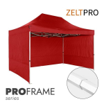Pop-up telk 3x4,5 punane Zeltpro PROFRAME