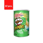 Snack PRINGLES Sour Cream & Onion, 70 g x 12 tk.