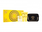 Kosmeetiline kinkekomplekt naistele Versace Yellow Diamond: tualettvesi 90ml + kehakreem 100ml + du&scaron;igeel 100ml