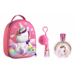 Komplekt Air-Val Eau My Unicorn: Tualettvesi EDt, 100 ml + huulel&auml;ige + seljakott
