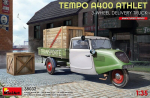 Liimitav mudel MiniArt 38032 Tempo A400 Athlet 3-Wheel Delivery Truck 1/35