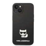 Karl Lagerfeldi silikoonist &bdquo;Choupette Body&ldquo; kaitse&uuml;mbris iPhone 13/14/15, must