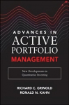 Advances in Active Portfolio Management: New Developments in Quantitative Investing