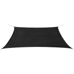 vidaXL p&auml;ikesepuri ristk&uuml;likukujuline HDPE, 2 x 4 m antratsiithall
