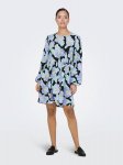 JDY naiste kleit 15294912*01, must/lilla