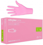 Nitriilist &uuml;hekordsed kindad Mercator Nitrylex Pink, 100 tk, S