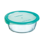 LUMINARC hermeetiline &uuml;mmargune karp rohelise kaanega Keep'n' Box, 630 ml