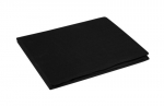Kummiga voodilina Nova3 220x200 cm, must