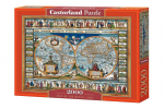 Pusle Castorland Map of the world, 1639, 2000 tk