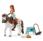 Kujud Mia ja poni Spotty Schleich Horse Club